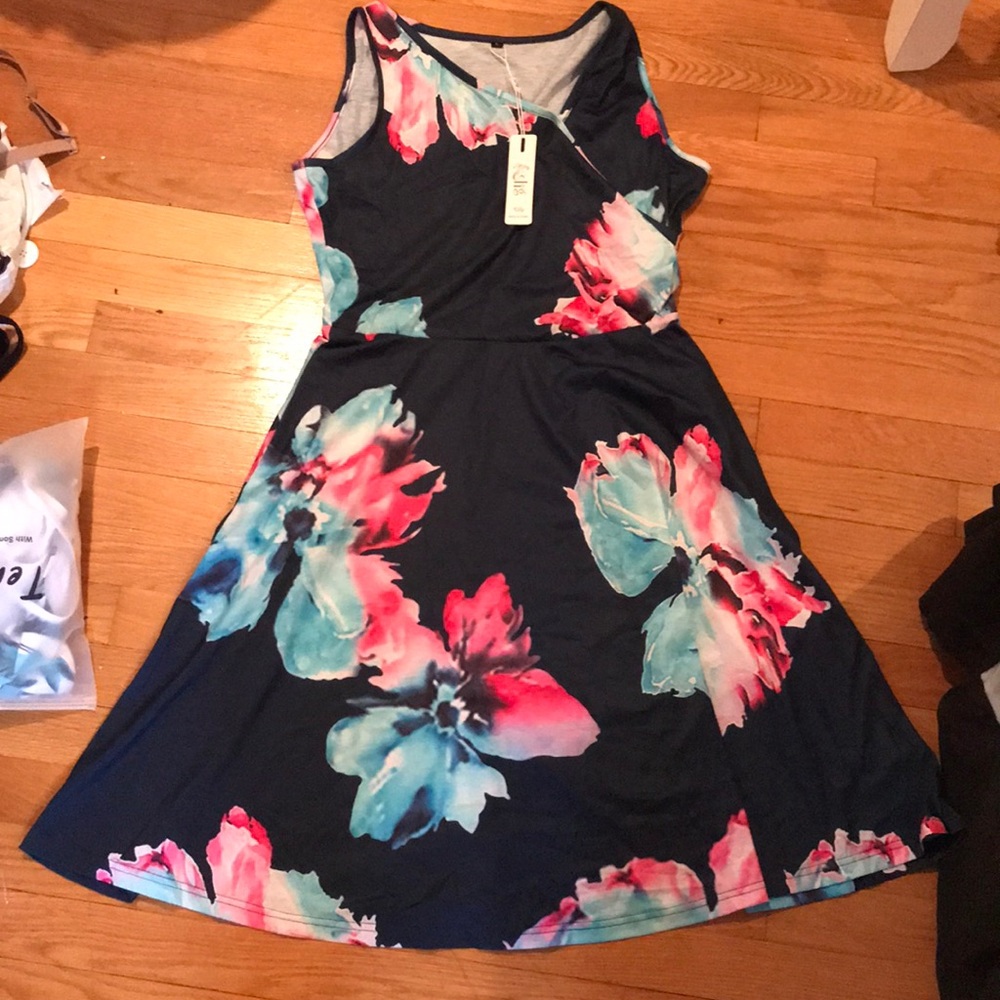 NWT Printed Sundress